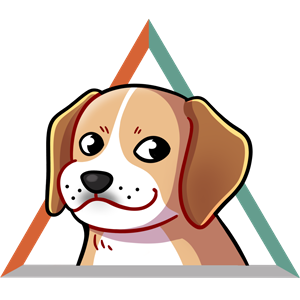 CodeSpace dog emoji logo